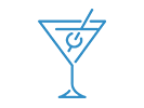 Martini glass icon