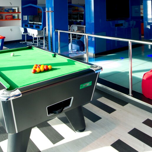 Games room at Scubas (Children's Club on-board for children aged 9-12 years old)