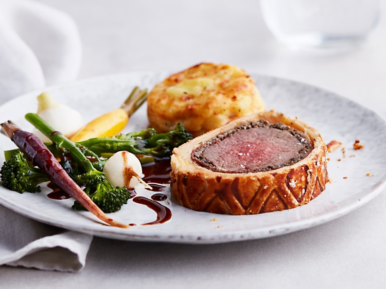 Beef Wellington from the Gala Evening Menu by Marco Pierre White