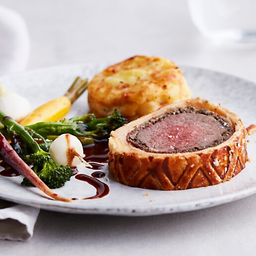 Beef Wellington from the Gala Evening Menu by Marco Pierre White
