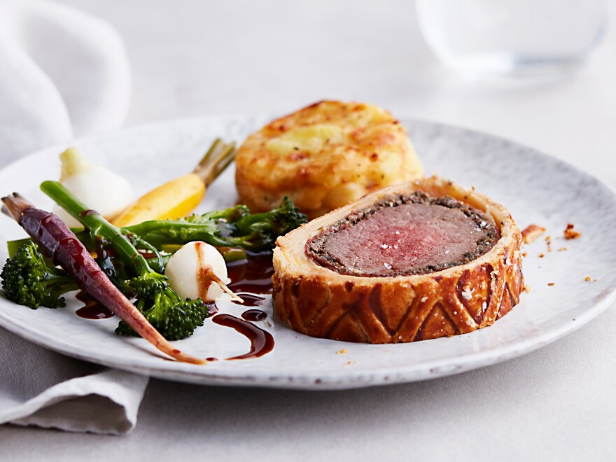 Beef Wellington from the Gala Evening Menu by Marco Pierre White