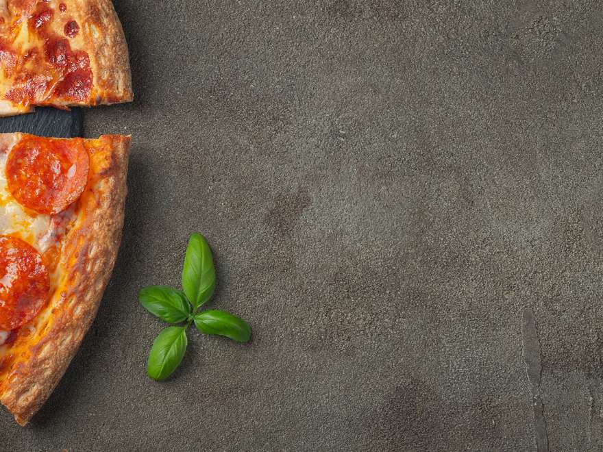 Pizza from the Poolside Pizzeria