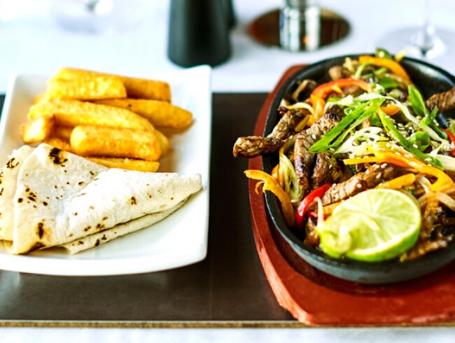 Dishes from The Beach House Restaurant