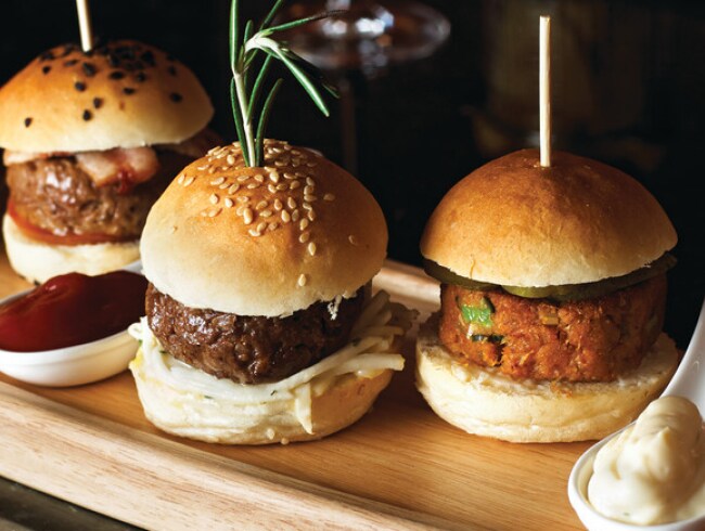 Sliders from The Glass House