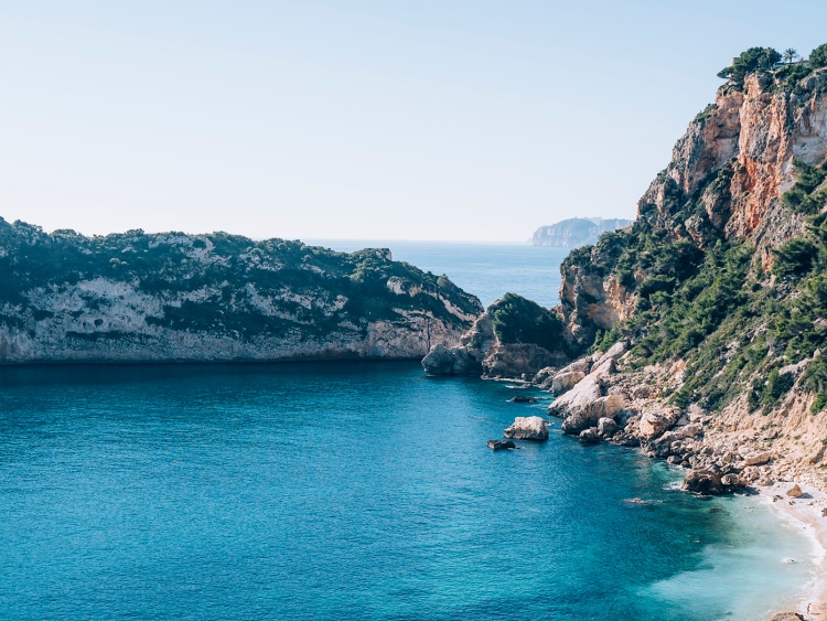 Beach in the Mediterranean
