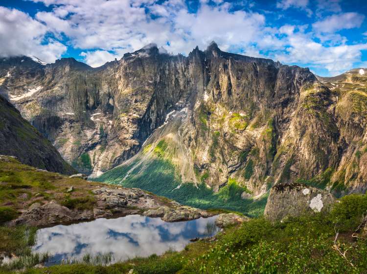 Trollveggen Fjord Norway
