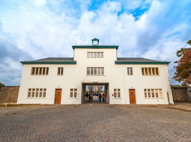 Berlin, Germany: October 11, 2017: GedenkstÃ¤tte und Museum Sachsenhausen (Memorial and Museum Sachsenhausen), was a Nazi concentration camp in Oranienburg.