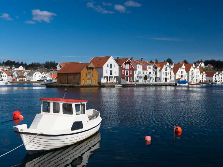 Skudeneshaven, Rogaland, Norwegen, Skandinavien, Europa