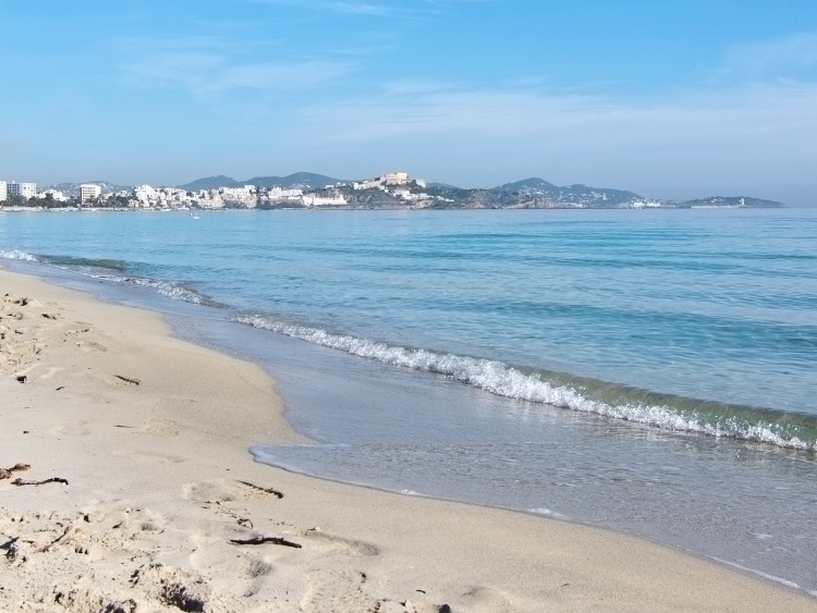 Beach in Ibiza, Spain 