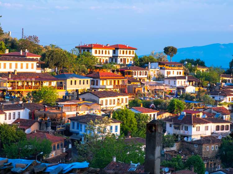 Sirince village, An old Greek village in Turkey, Izmir Province, Turkey