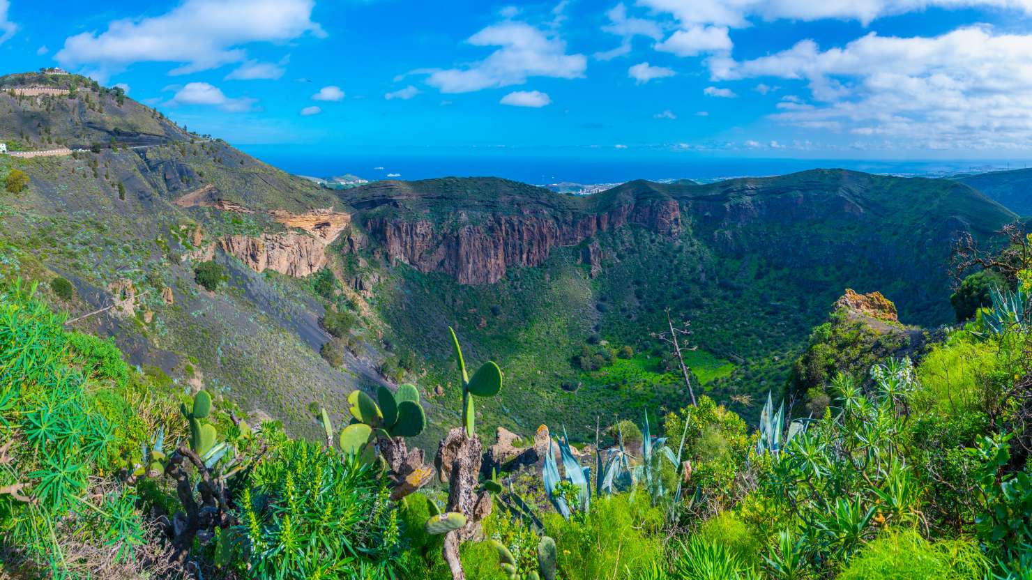 Caledra de Bandama at Gran Canaria, Canary Islands, Spain.