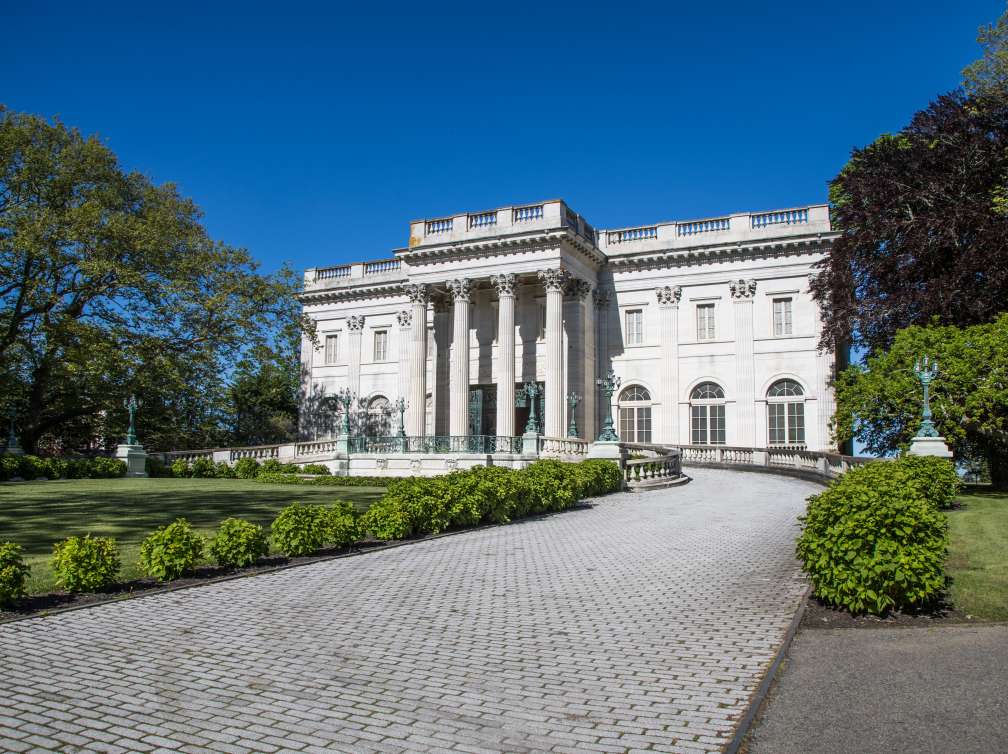 The Marble House Mansion in Newport; Shutterstock ID 657204823