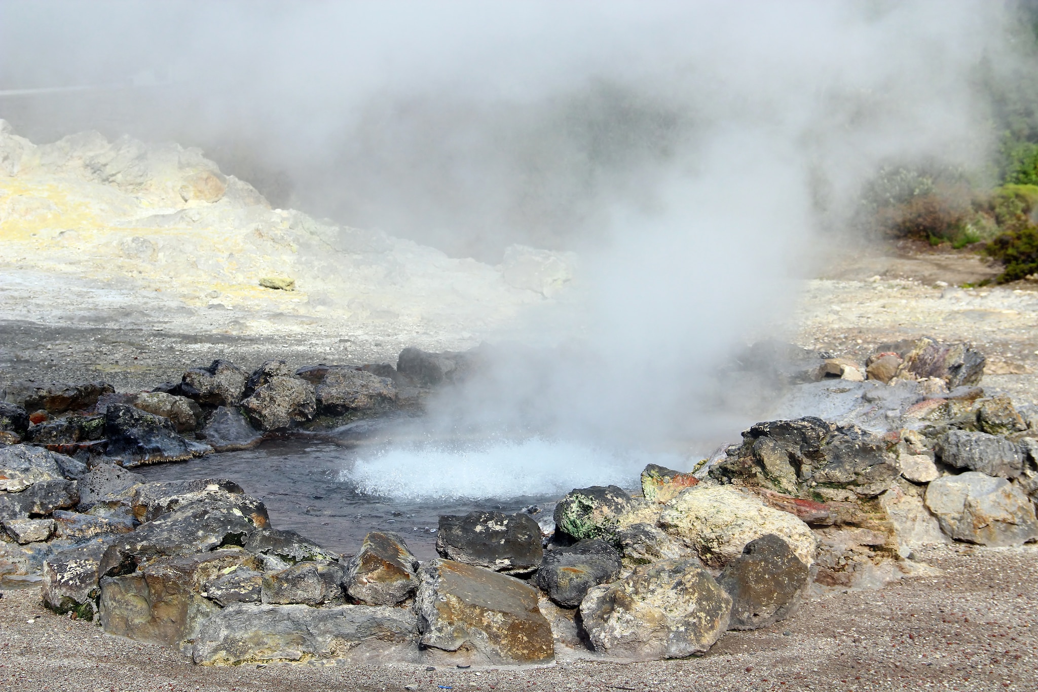 Furnas Valley and Hot Springs