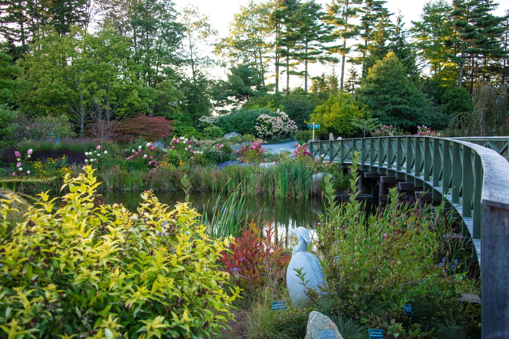 Coastal Maine Botanical Gardens & Boothbay Harbour