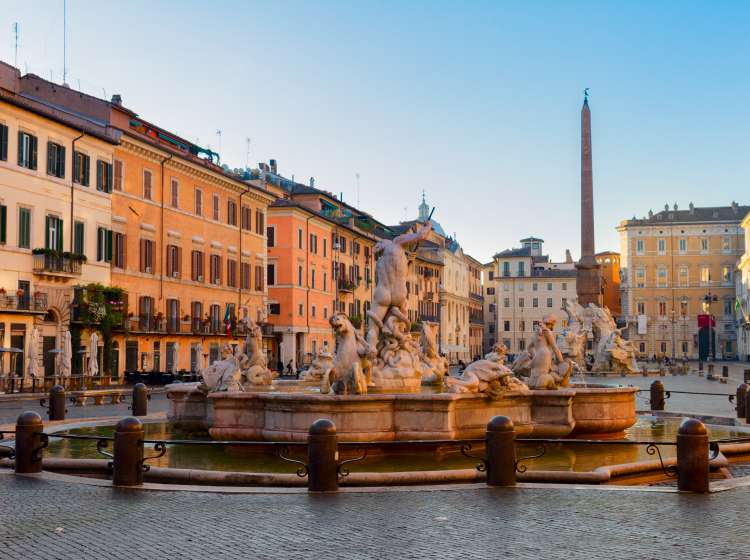 Piazza Navona, Rome, Italy; Shutterstock ID 1221095143; Invoice Number: -