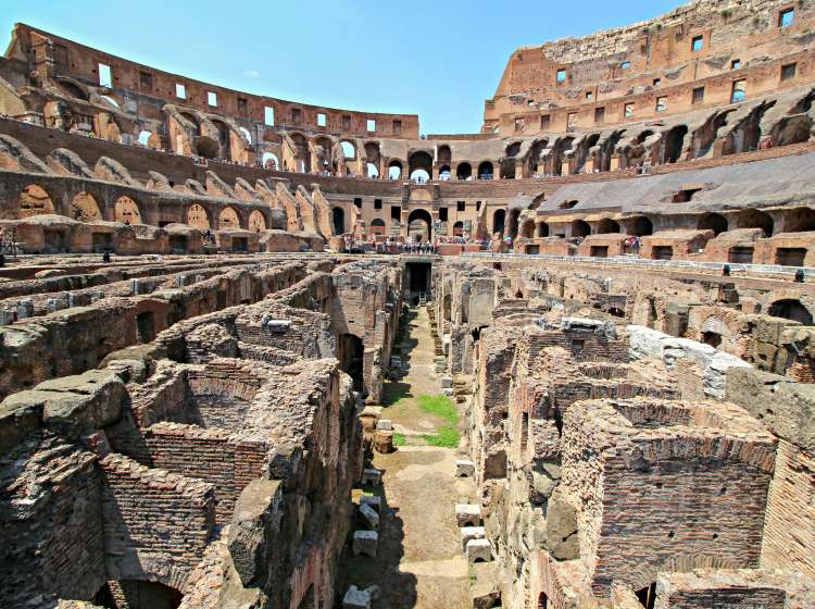 Colosseum inside, Rome; Shutterstock ID 1069240181; Invoice Number: -