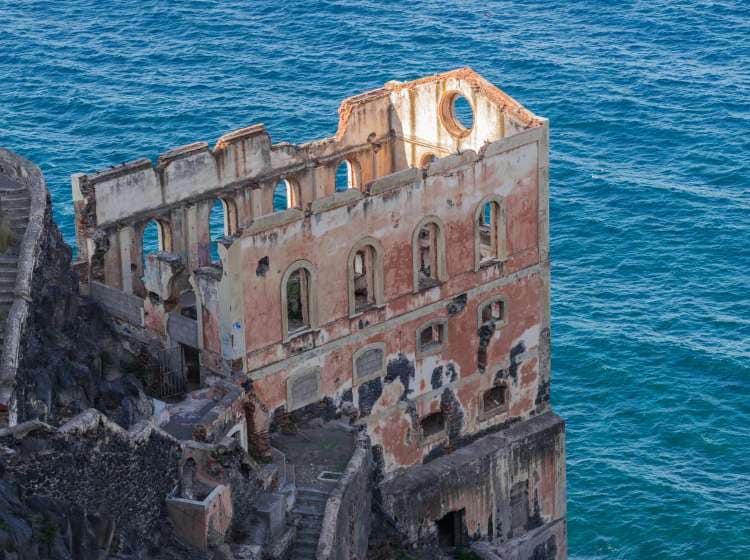
ruins of old Gordejuela water elevator,close to the Atlantic ocean in Los Realejos, Tenerife, Spain.; Shutterstock ID 792702859; Invoice Number: -