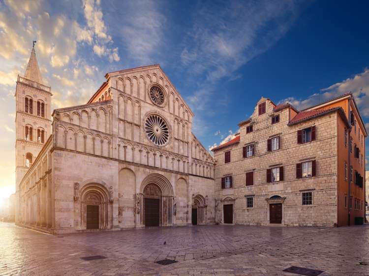 Saint Anastasia Cathedral, (Katedrala Sv. Stosije), Zadar, Croatia