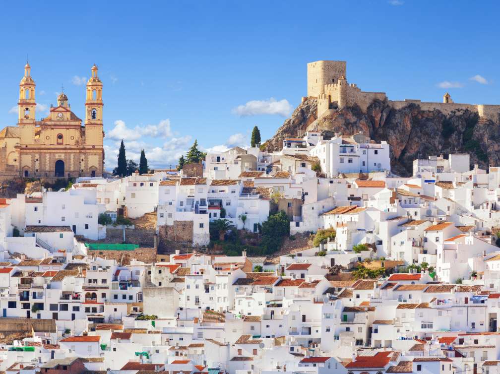  White houses and buildings in Greece