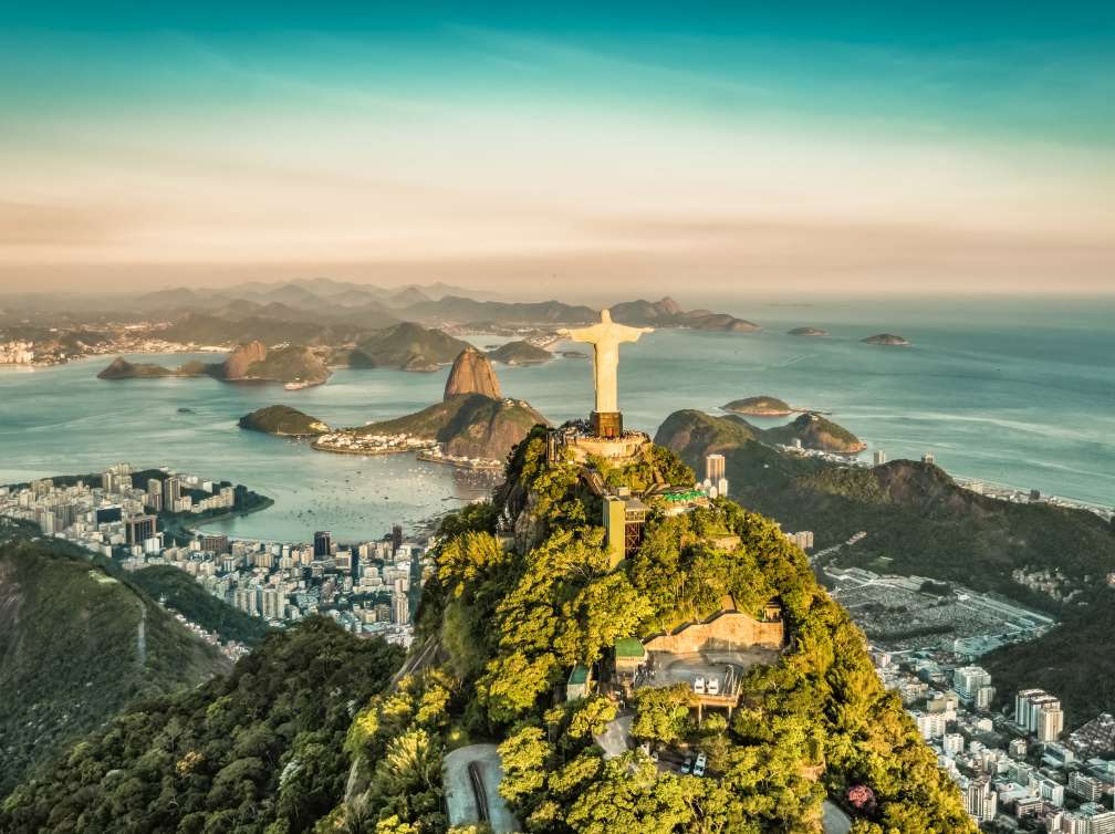 Christ the Redeemer statue in Rio, Brazil