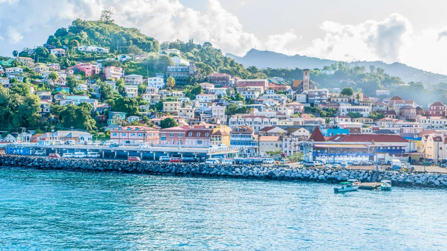 St Georges Grenada harbour