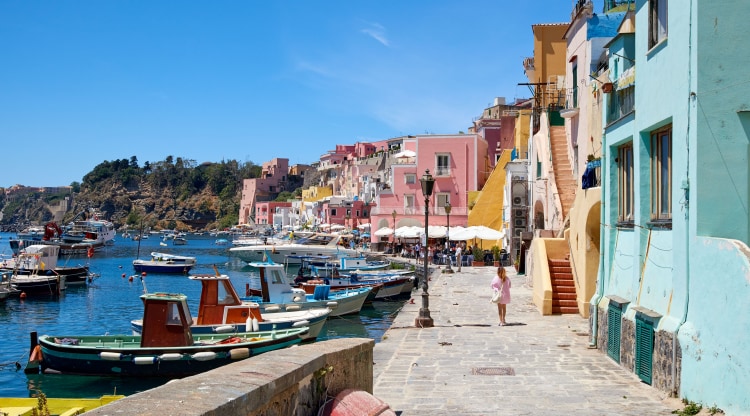 Island of Procida, Naples, Italy