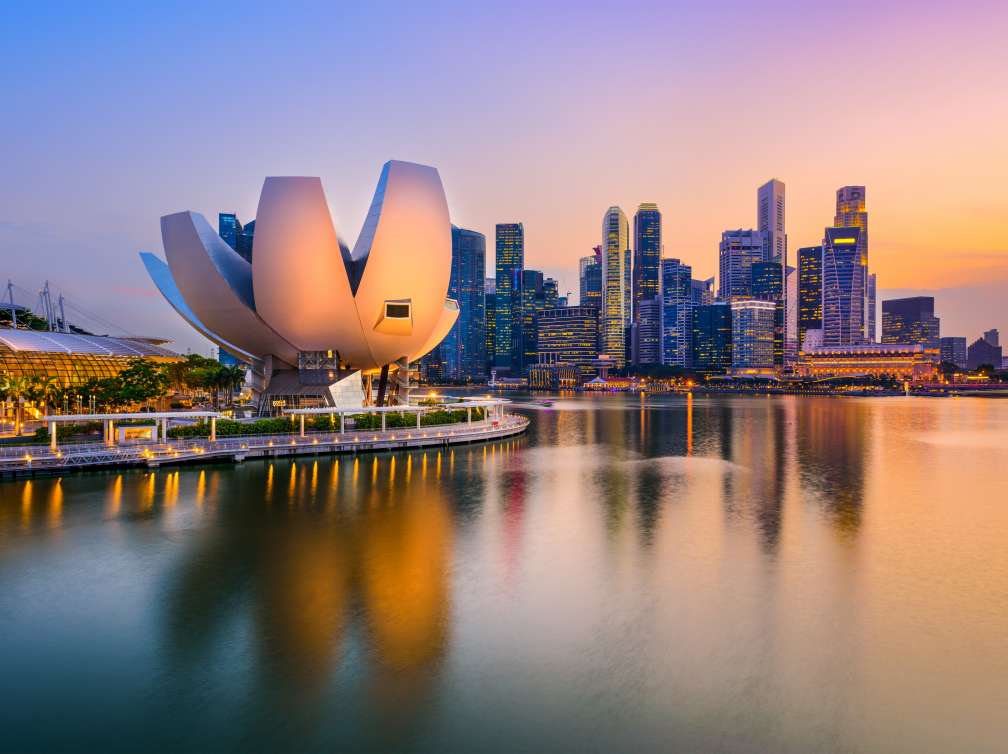 Skyline of Singapore 