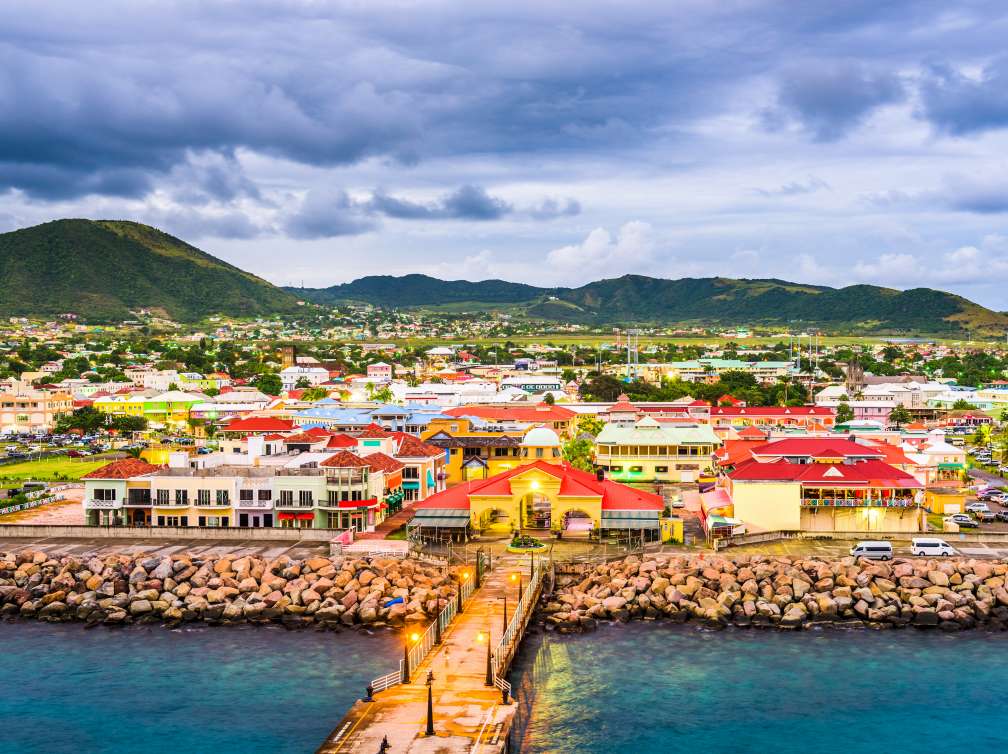 Little town by the sea