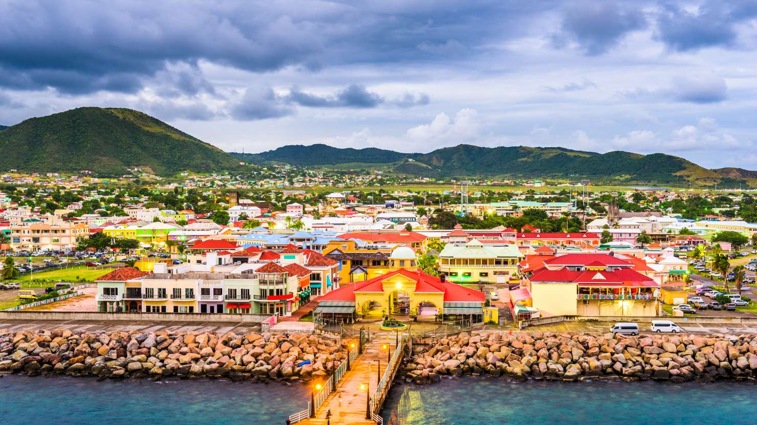 Little town by the sea