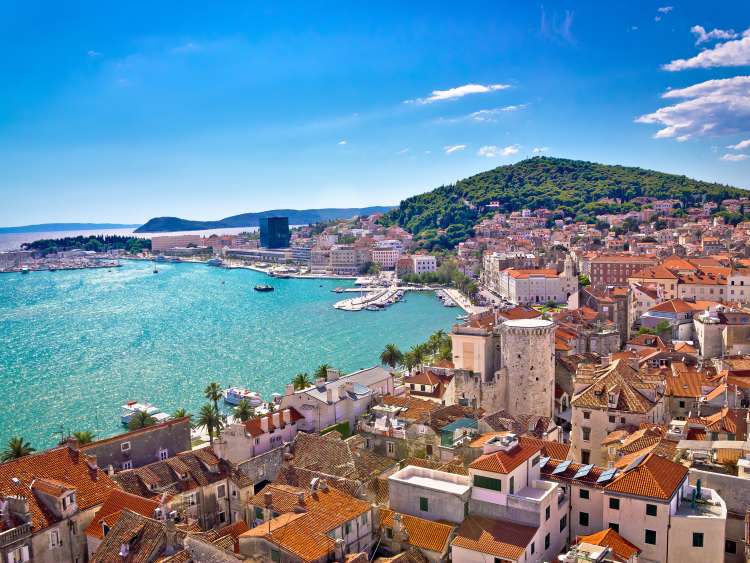 Coast of Split, Croatia