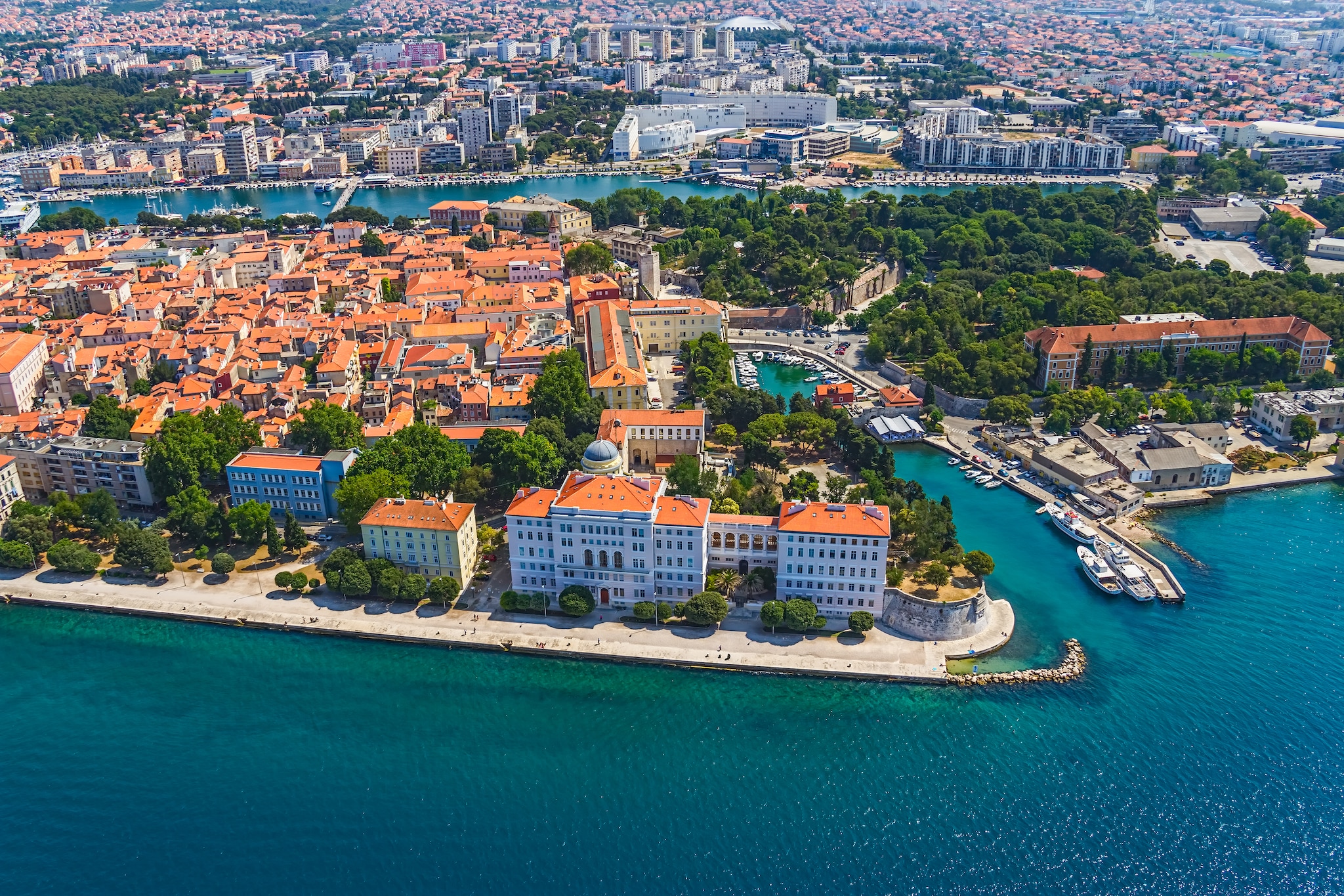 cruise port zadar croatia