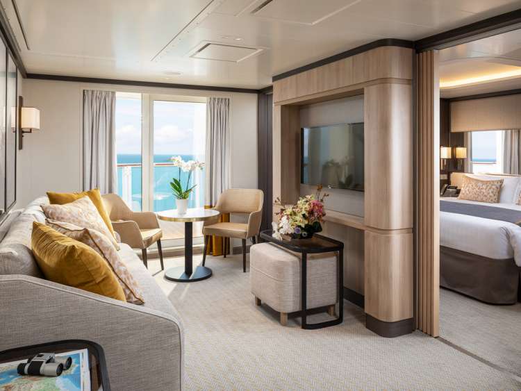 p&o cruise suite room