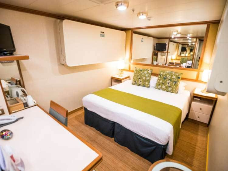 p&o cruises what's in your cabin