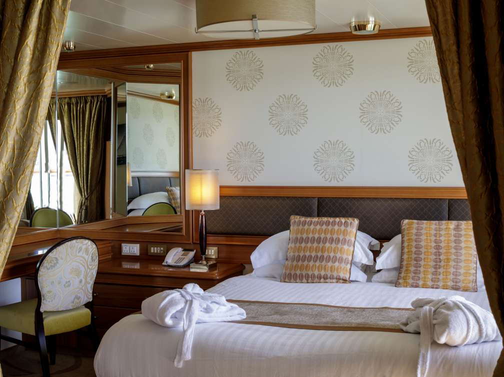 Penthouse suite on a P&O Cruise ship