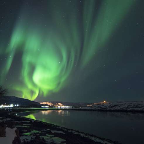 Alta, Norway - The town of the Northern Lights
