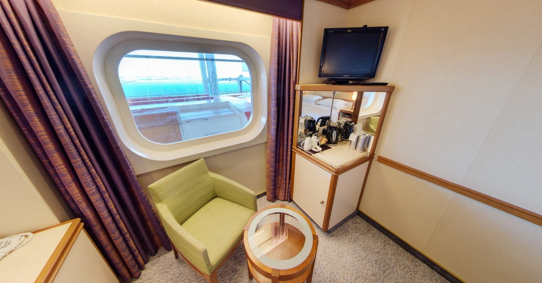 Obstructed Sea view cabin