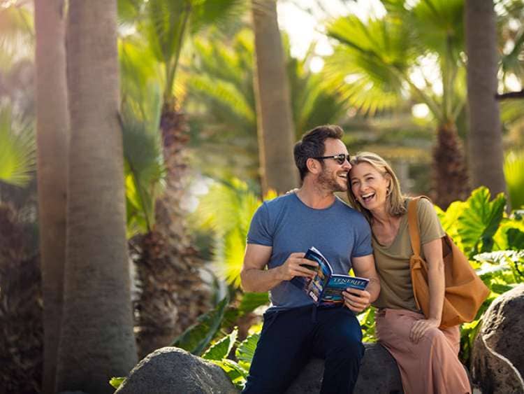 A couple enjoying a break in the Canary Islands