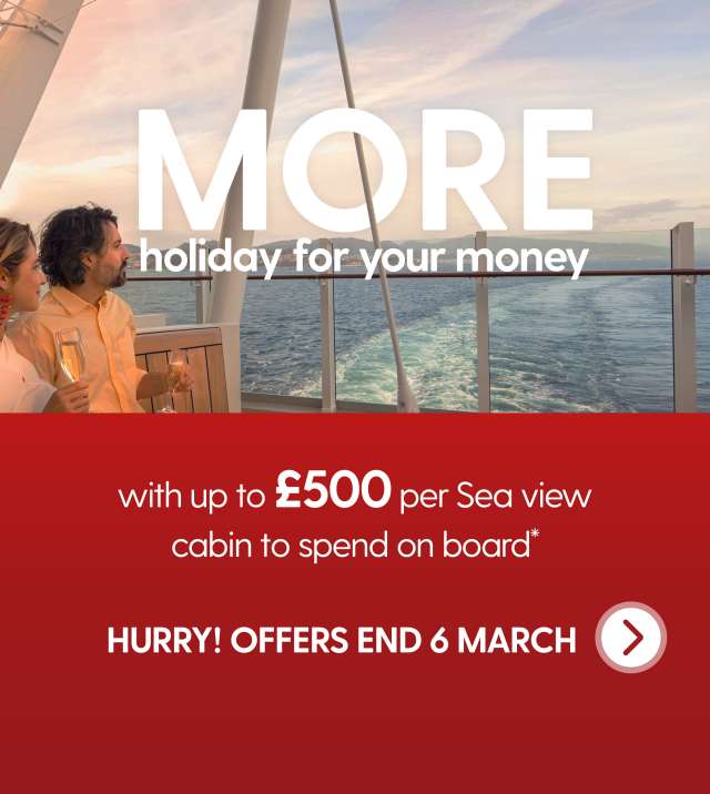 P&O Cruises Cruise Holidays 2023, 2024 & 2025