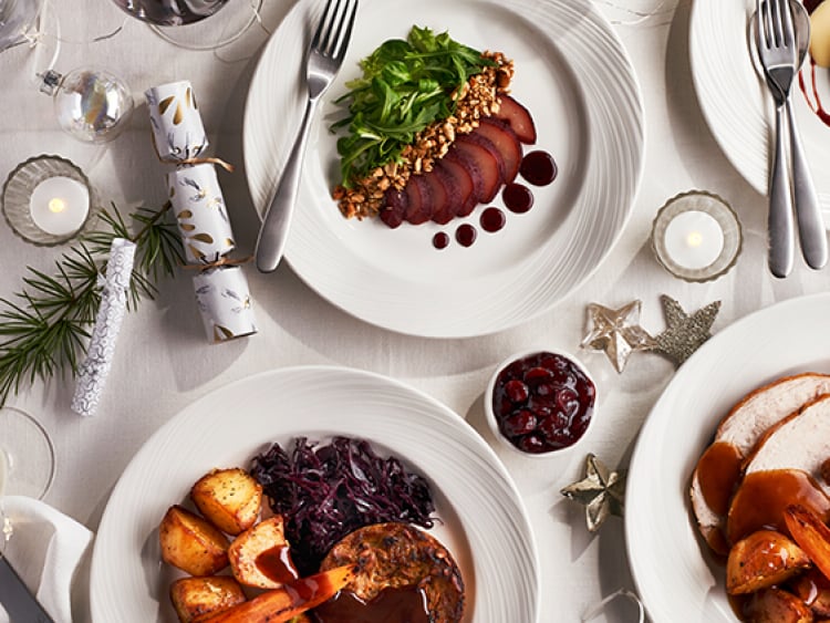 A table of festive delights—P&O Cruises' 'Festive Dining' brings the magic of Christmas to sea