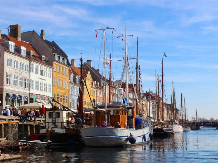 boats in Copenhagen