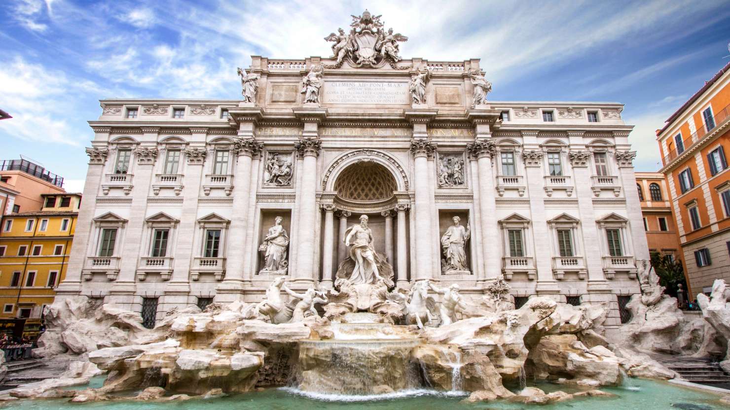 Trevi Fountain, Rome, Italy