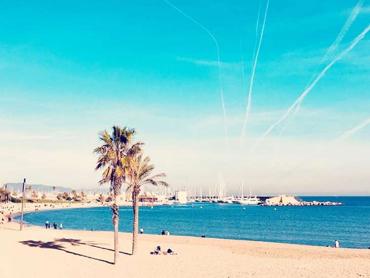 Barcelona beach