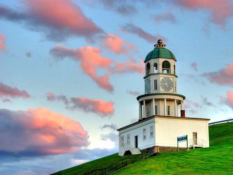Clock tower in Halifax, Nova Scotia