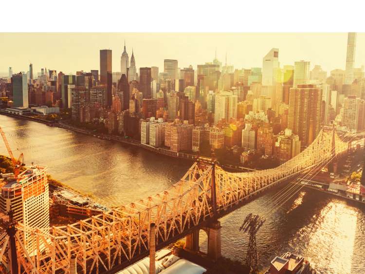  Ed Koch Queensboro Bridge with New York skyline