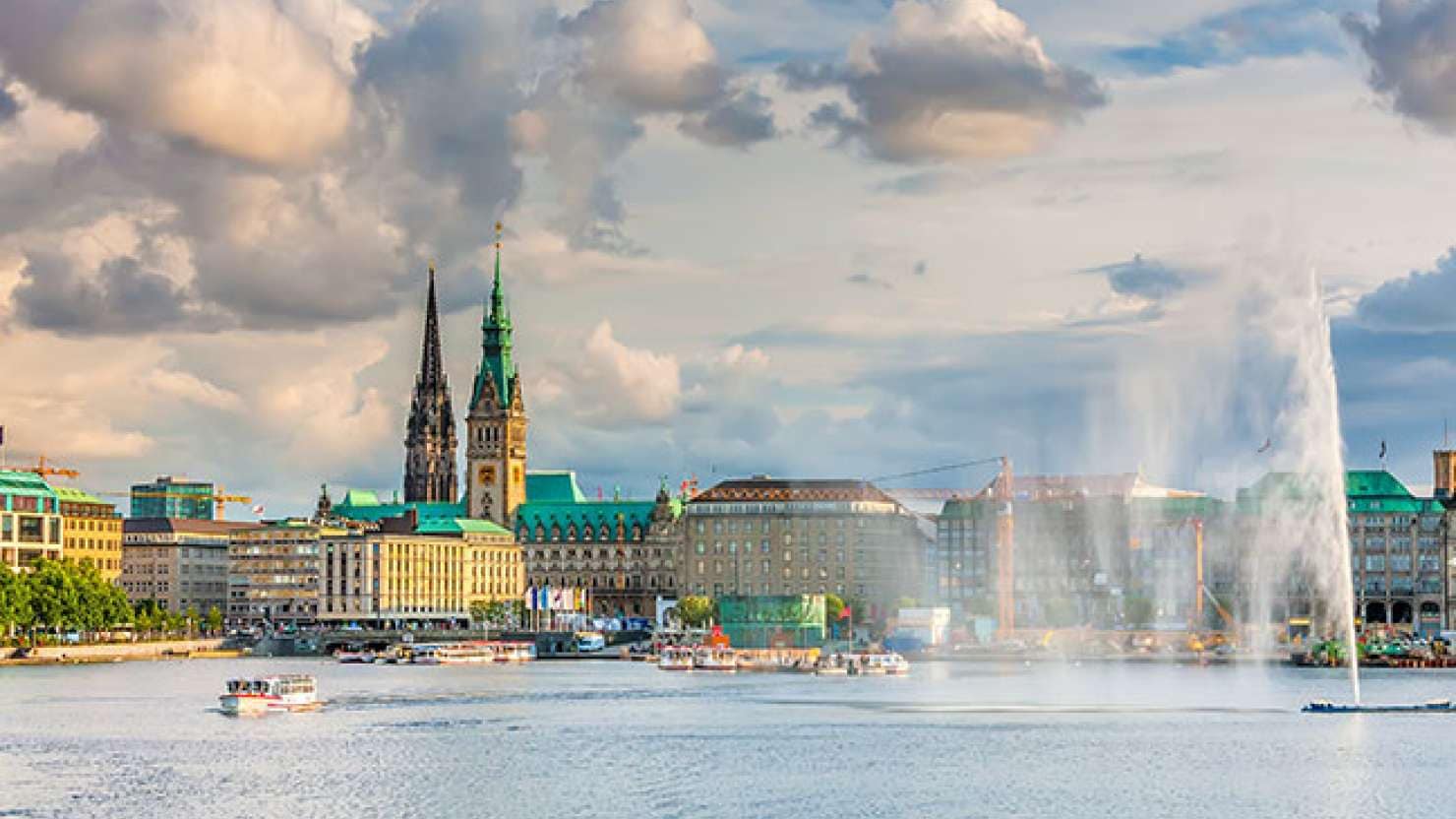 Buildings in Hamburg
