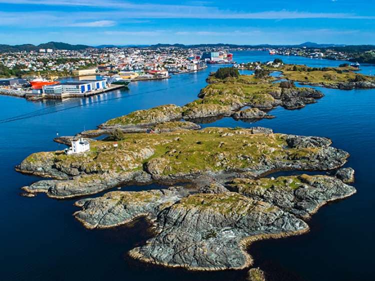 Port at Haugesund, Norway