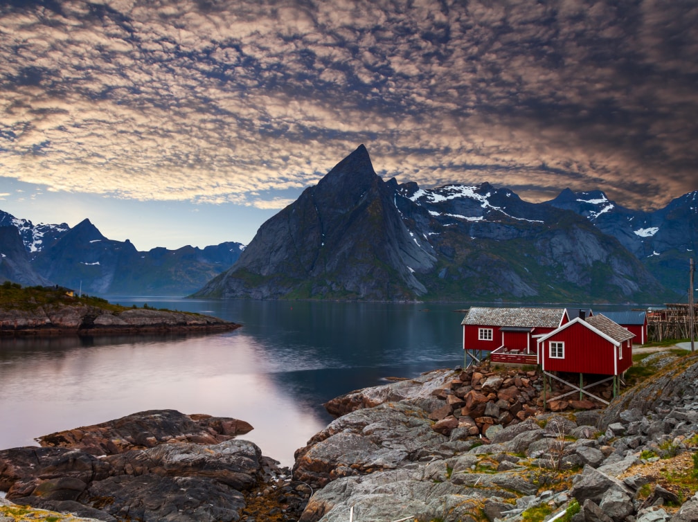 Lake in Lofoten, Norway