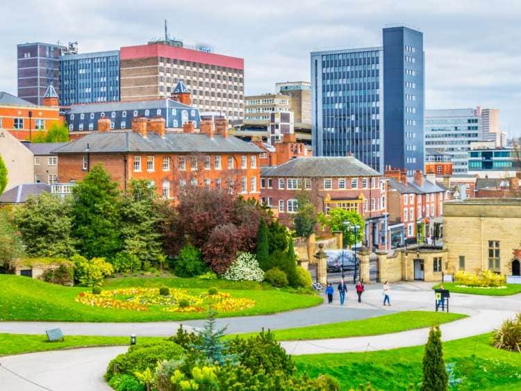 Park in Nottingham, United Kingdom