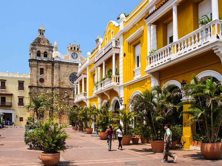 Street in Cartagena, Spain
