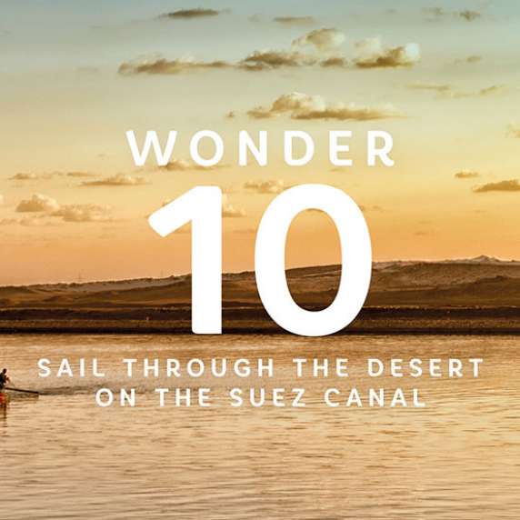 Desert on Suez Canal